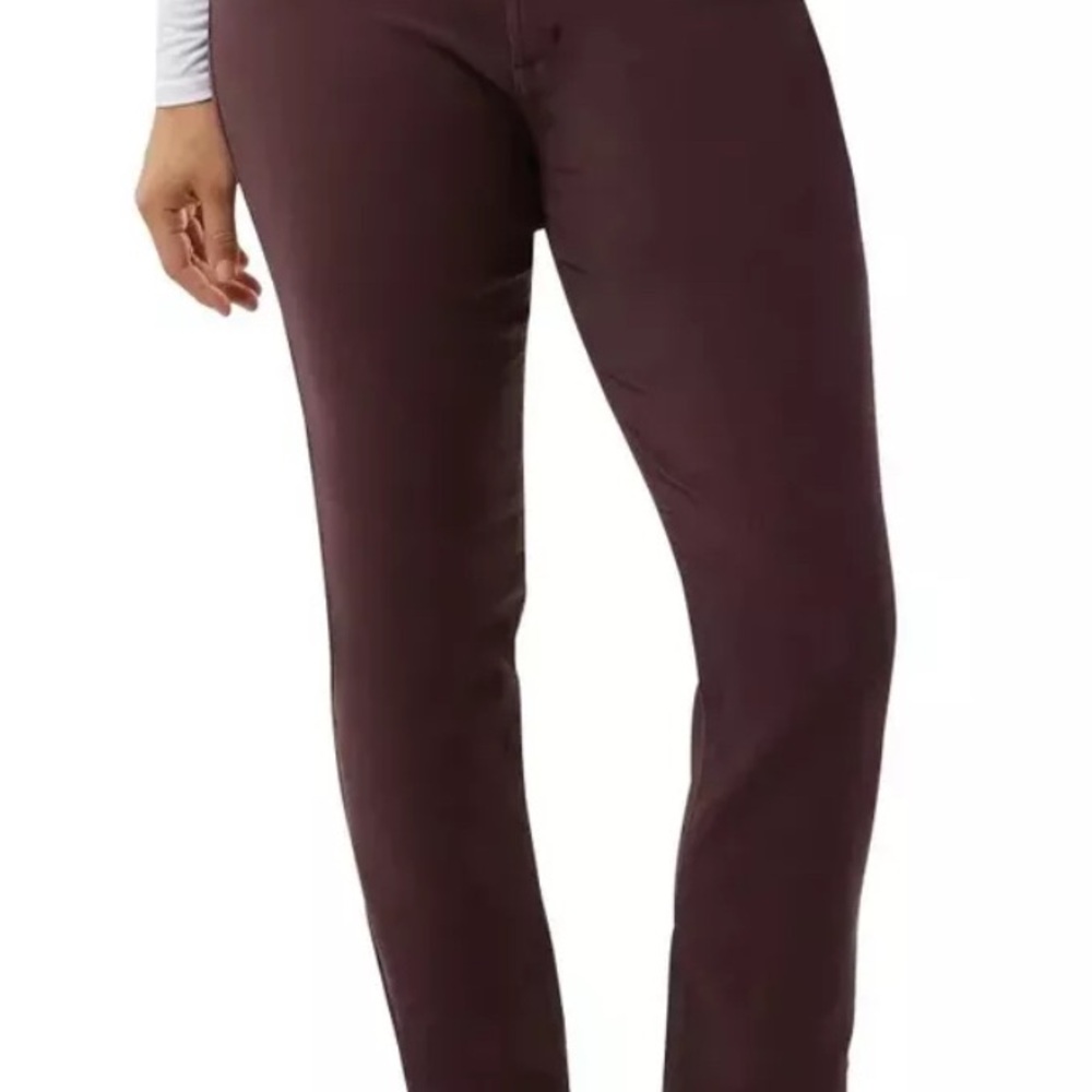 32 DEGREES COOL SweatPant Jeans Size 16 Purple NWT High Rise